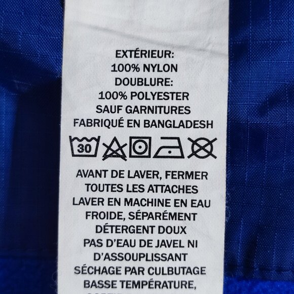 L.L.Bean Jacket Boy's size M (10-12) blue colour with reflective fleece lining - Picture 8 of 16